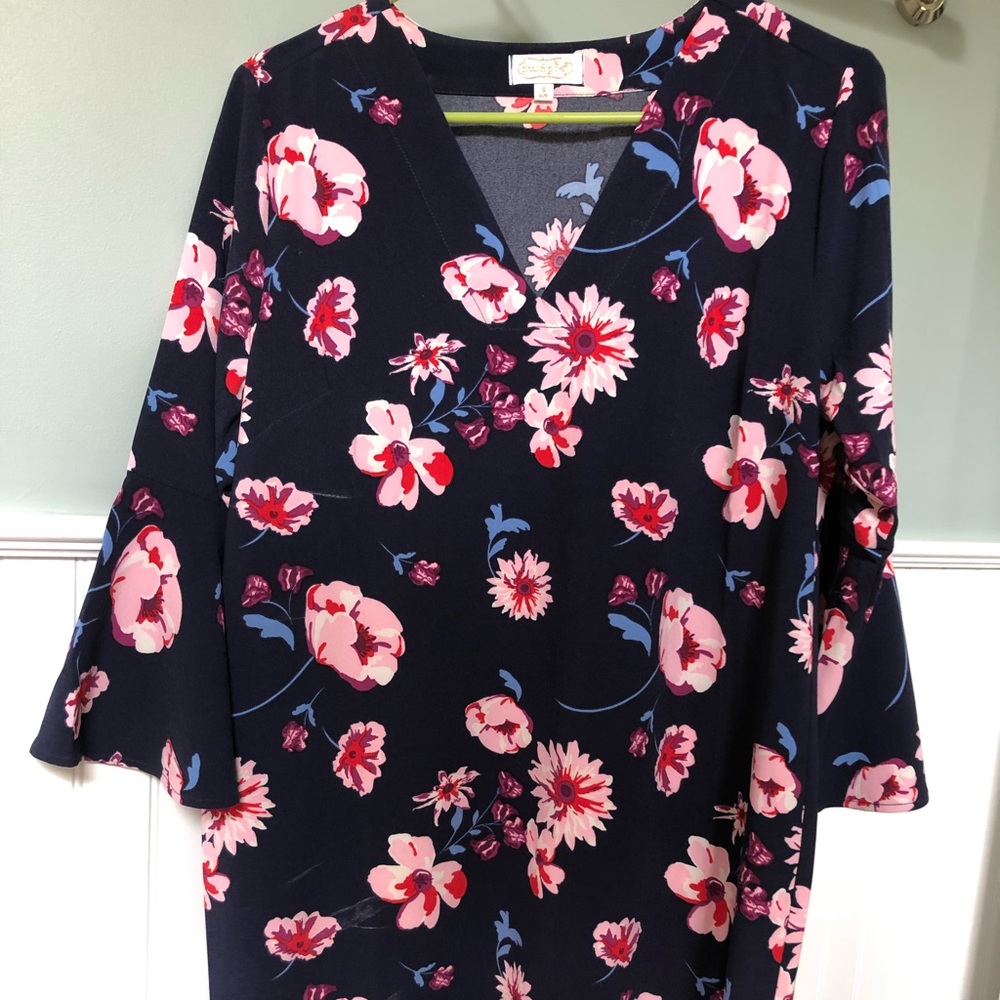 Darling Mudpie, bell-sleeved dress